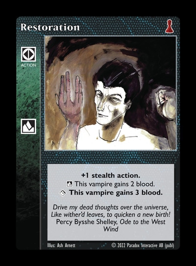 Restoration - Action - Vampire VTES - Imagen 11 de 11