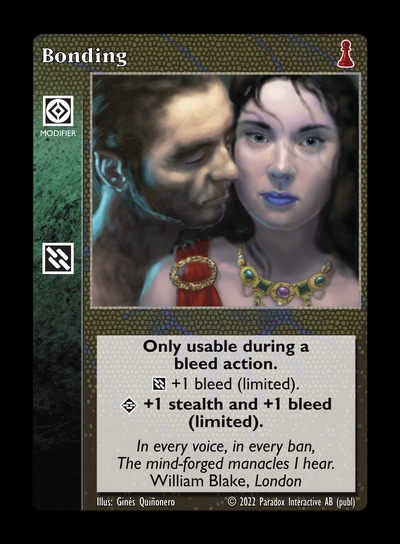 Bonding - Action Modifier - Vampire VTES - Picture 17 of 17