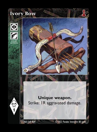 Ivory Bow - Equipment - Vampire VTES - Picture 14 of 14