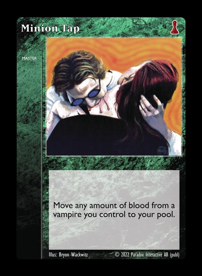 Minion Tap - Master - Vampire VTES - Imagen 15 de 15