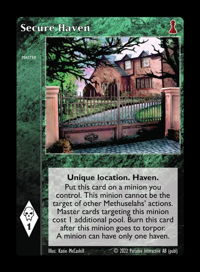 Secure Haven - Master - Vampire VTES - Imagen 13 de 13