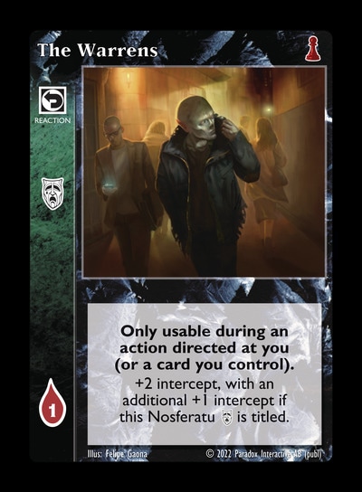 The Warrens - Reaction - Vampire VTES - Picture 3 of 3