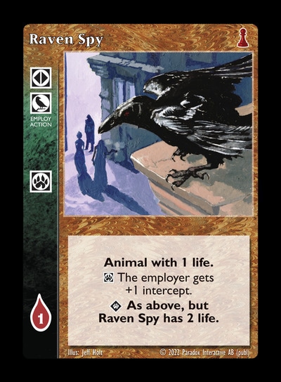 Raven Spy - Retainer - Vampire VTES - Imagen 19 de 19