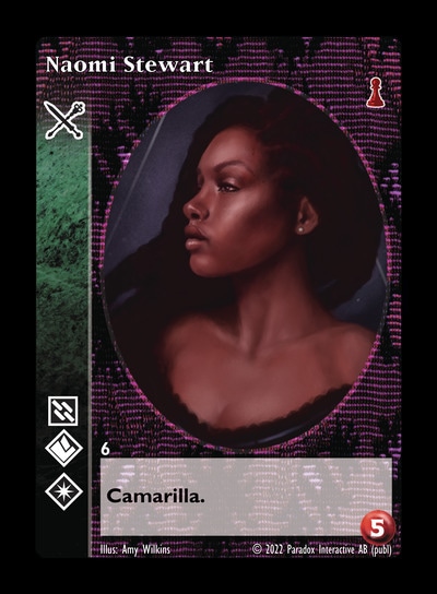 Naomi Stewart - Ventrue - Vampire VTES - Imagen 2 de 3